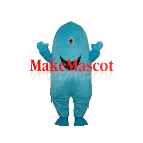 Grin mascot costume for sale